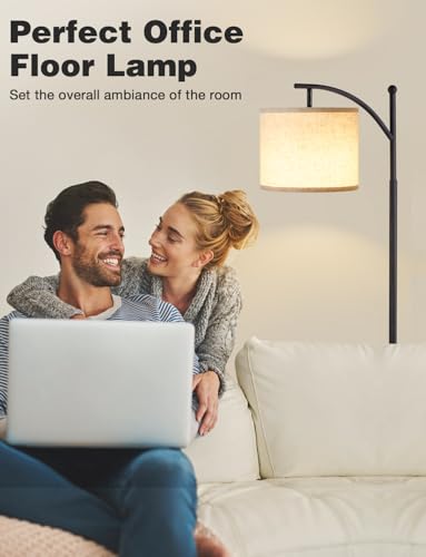 Classic Ambimall Tall Floor Lamps with 3 Color Temperatures Bulb & Essentials