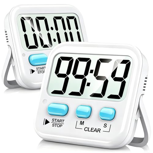 Eco-Friendly Antonki 2 Pack Digital Timer for Kids, Magnetic Kit