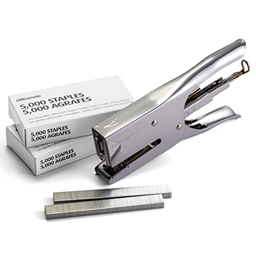 high-quality Officemate Classic Plier Stapler Bundle with 10,000 Staples, Metal, Collection