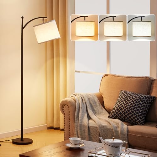Classic Ambimall Tall Floor Lamps with 3 Color Temperatures Bulb & Essentials