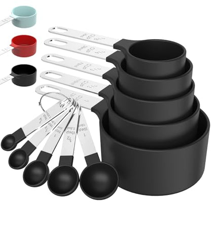 Smart Home TILUCK Measuring Cups & Spoons Set, Stackable Kit