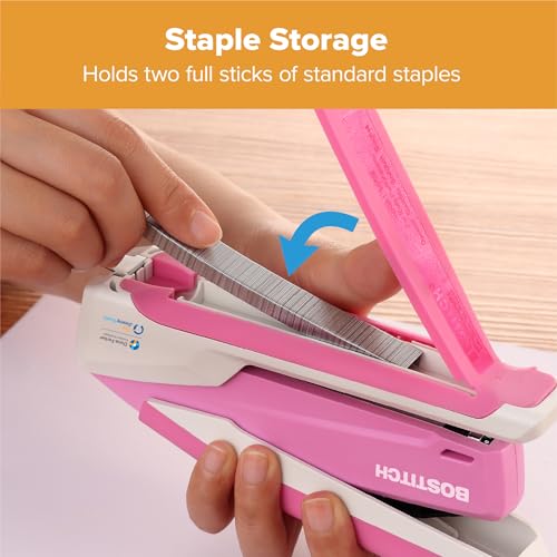 Minimalist Bostitch Office InPower Spring-Powered Desktop Stapler, 20 Sheet Essentials
